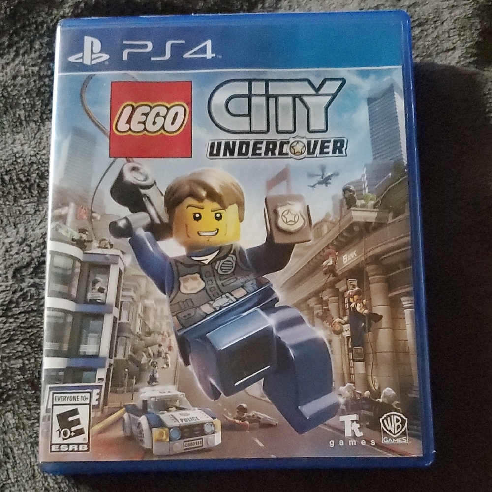 LEGO City Undercover PS4 Game - Blue Cover